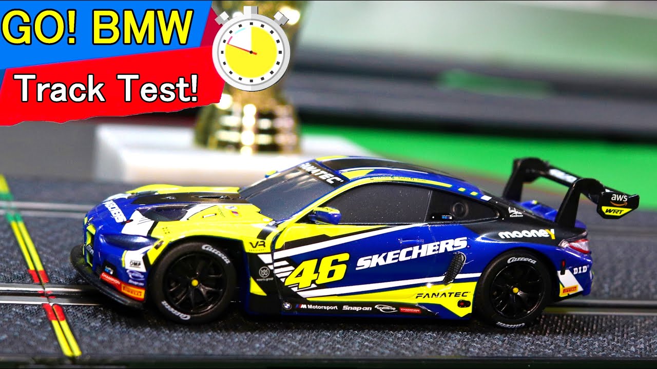 Carrera GO slot car BMW M4 Tune & TRACK TEST!