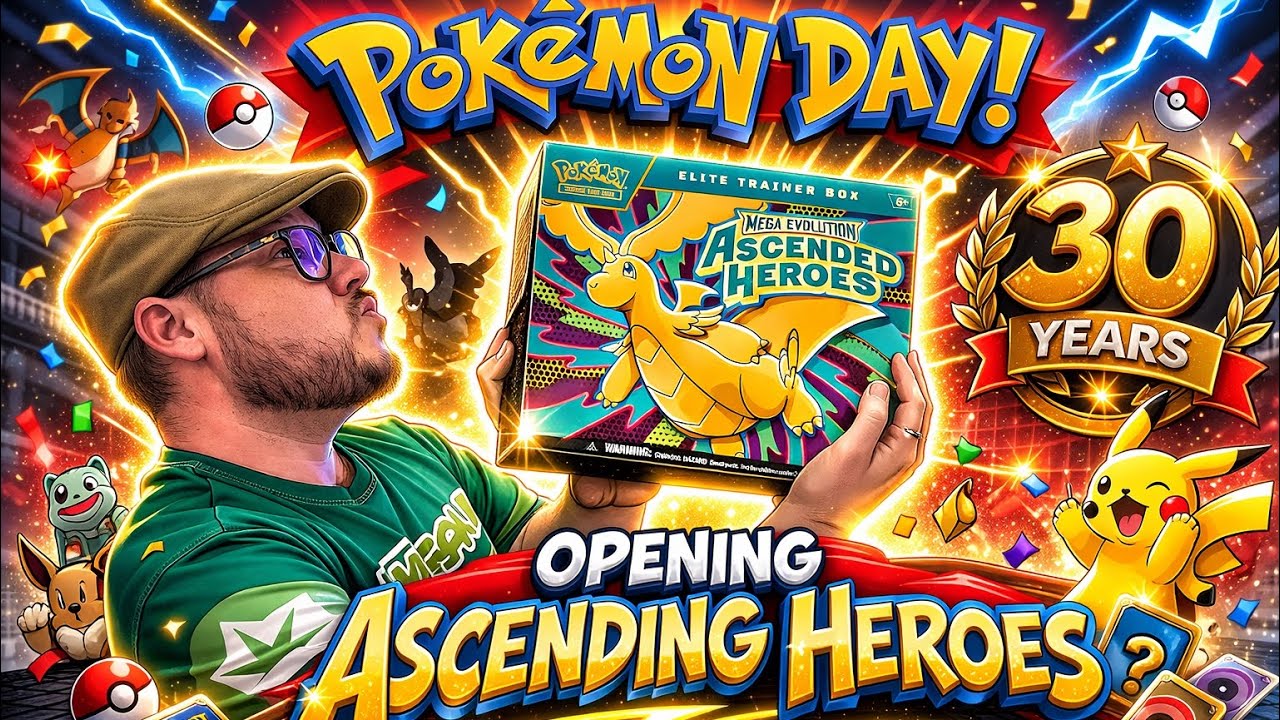 Opening Ascending Heroes for Pokémon Day! 