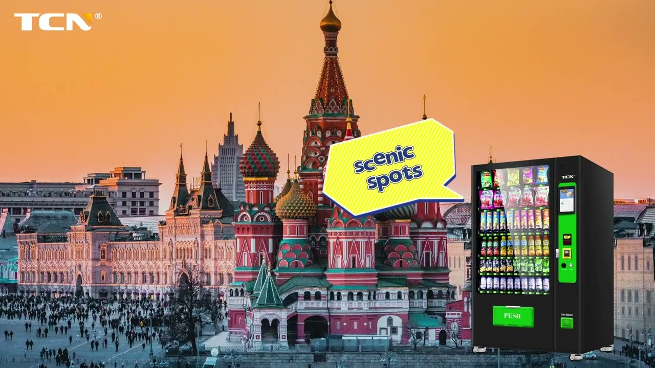 Combine a Large Capacity with a Vending Machine for the Ultimate Automated Retail Solution!