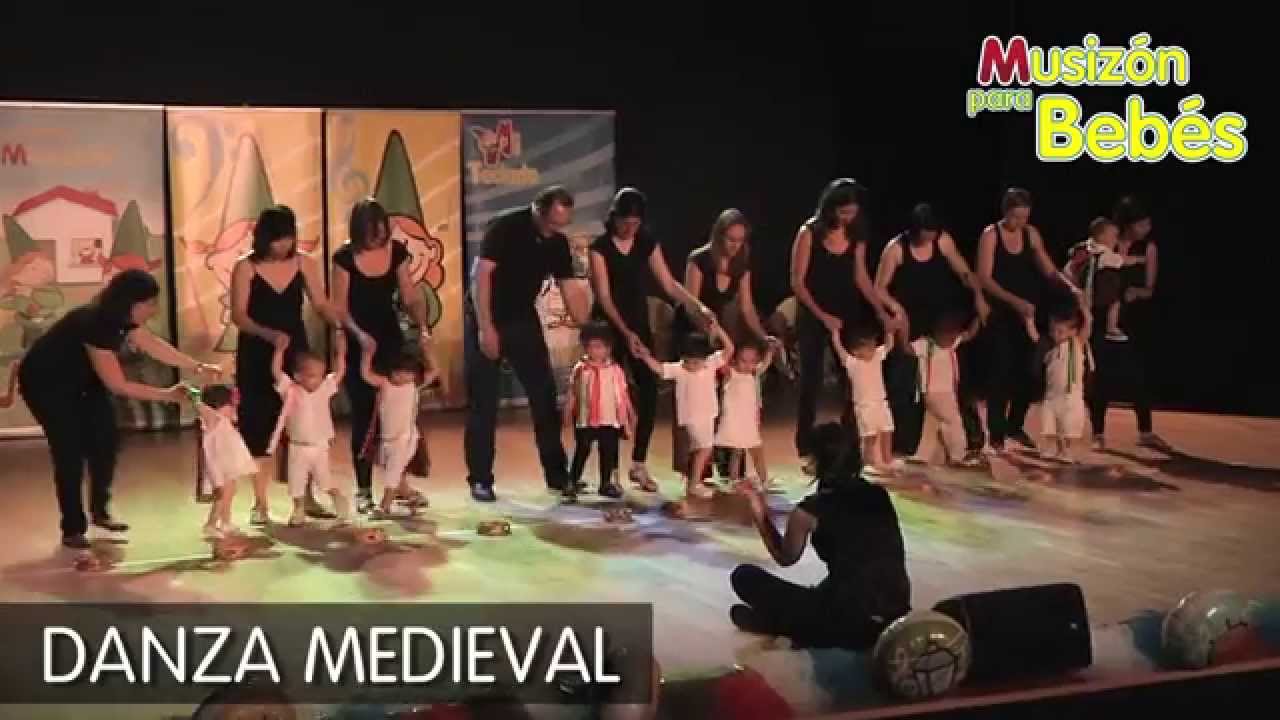 Danza Medieval - Los bebes de 1 año en el Festival Musizón