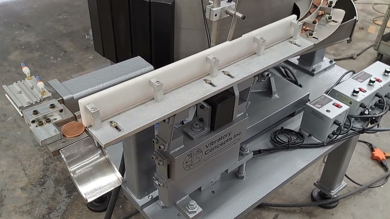 Multiple Size Coin Vibratory Feeder #8334