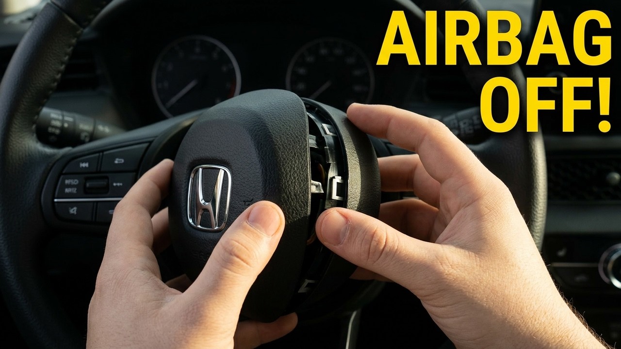 DIY Honda HR-V Steering Wheel Airbag Removal: Is it Worth the Risk?