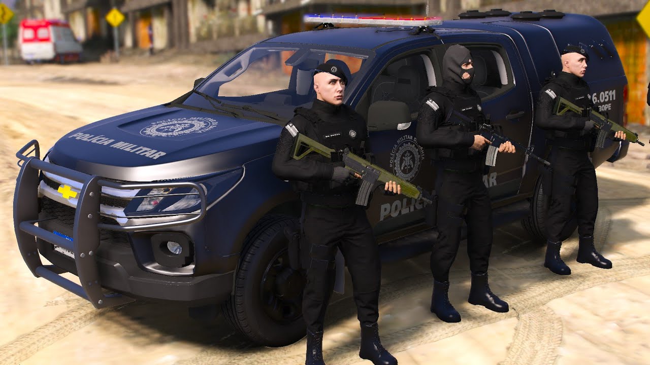 OPERAÇÃO do BOPE em FAVELA CONFRONTO ARMADO | PMBA | GTA 5 POLICIAL