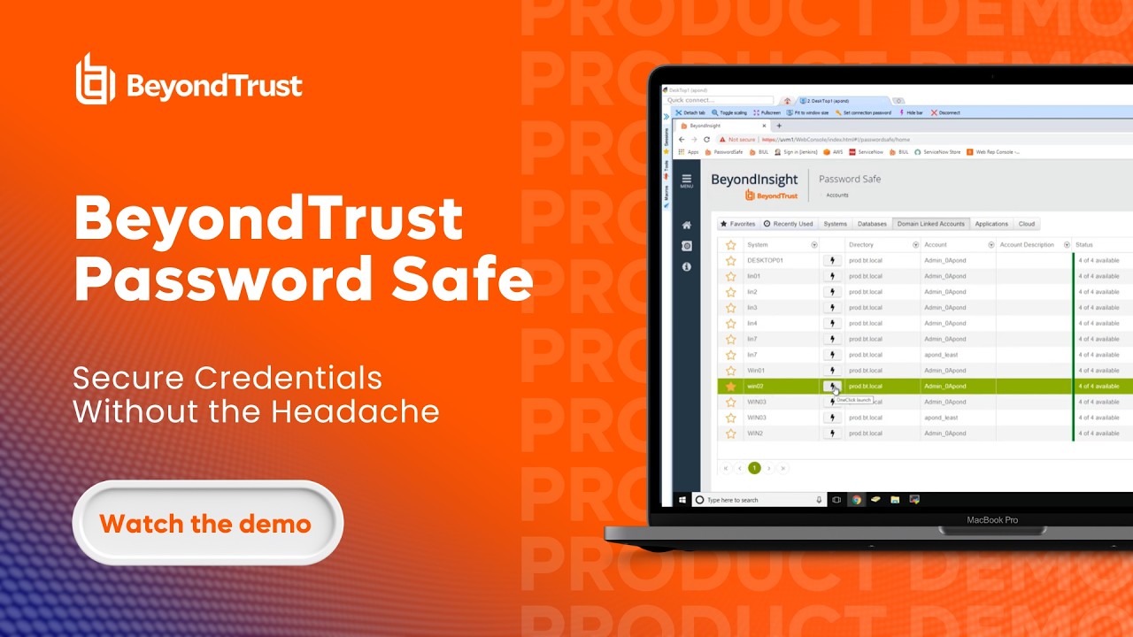 BeyondTrust Password Safe