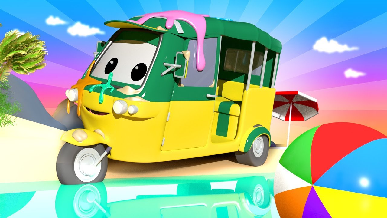 El lavado de Autos de Tom -  Tao El Tuk Tuk 2 - 🛀 El lavautos de Tom de Auto City