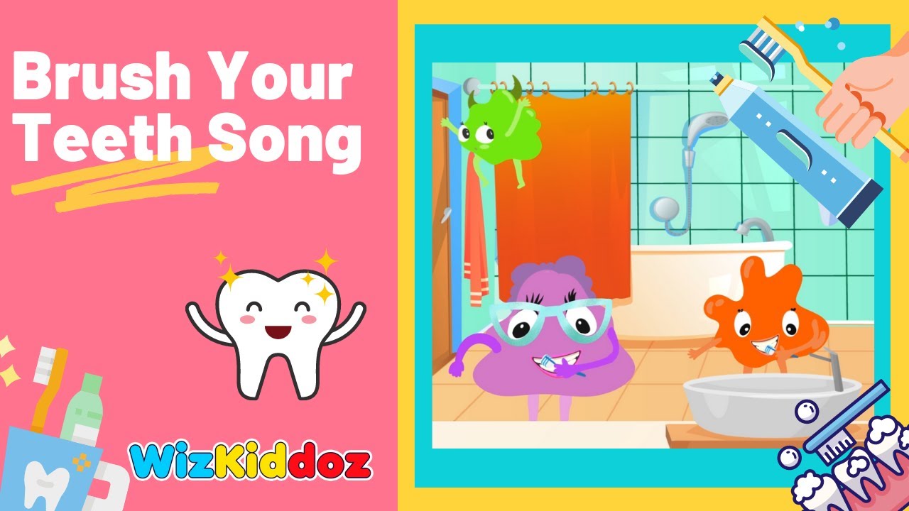 🆕 Brush Your Teeth Song | 2 Minute Tooth Brushing Song | Dance Nursery Rhymes Sing Along Songs