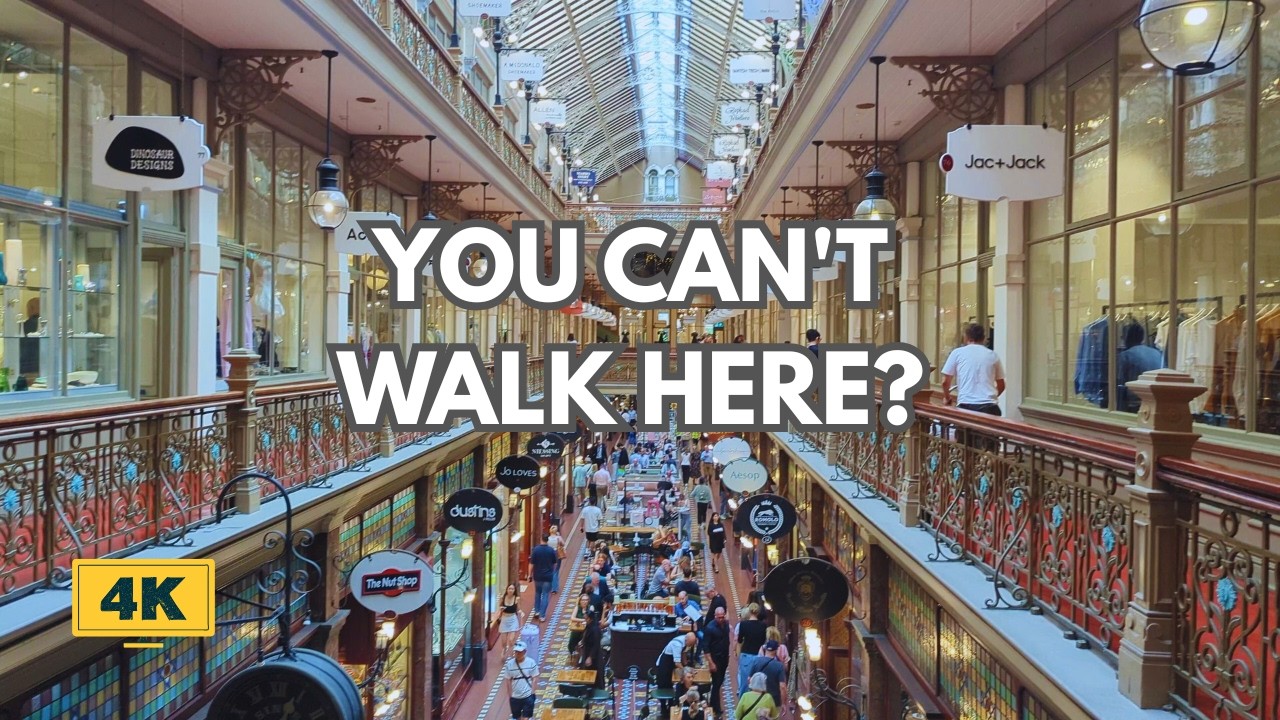Sydney's Underground Shopping District is Insane
