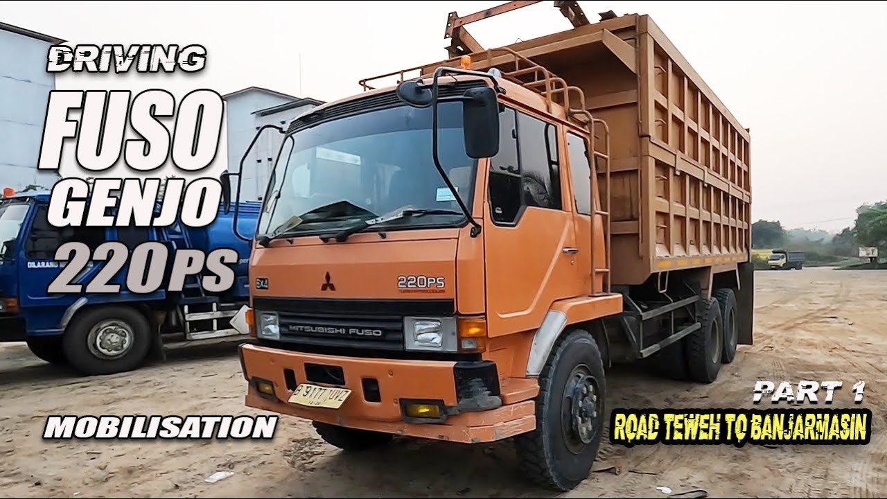 Driving Mitsubishi Fuso Fighter 220 ps [part 1]