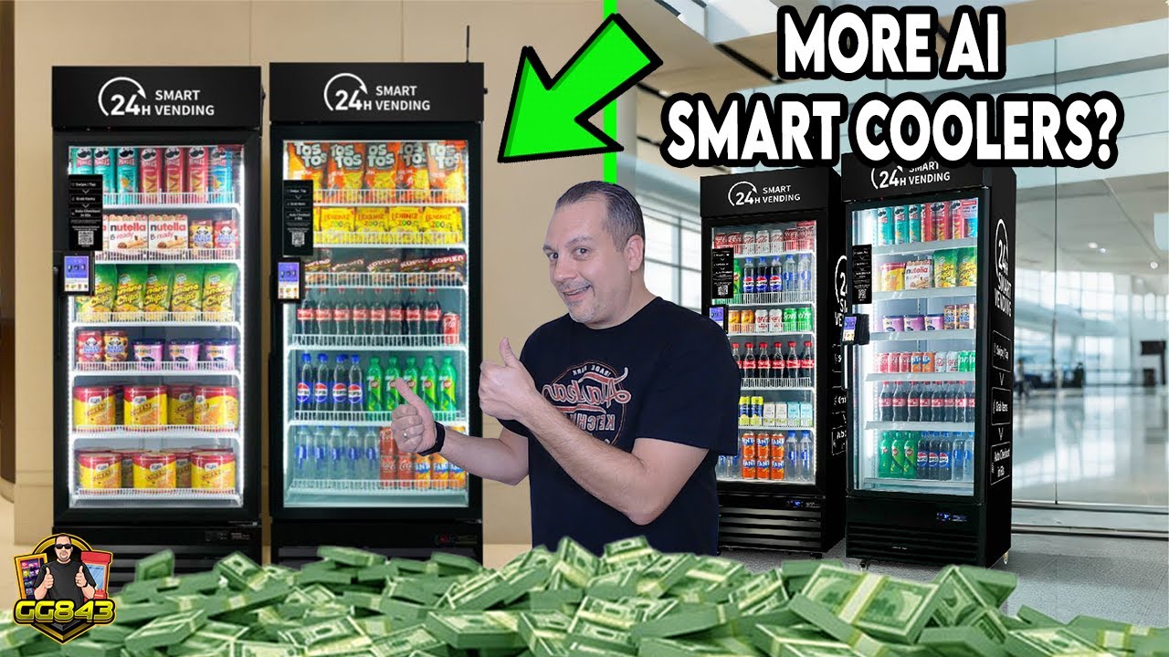 We Absolutely LOVE These HAHA Vending AI Smart Cooler Vending Machines!