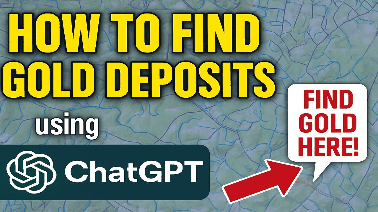 How I Use ChatGPT to Find Gold Deposits | AI + Topo Map Prospecting Method