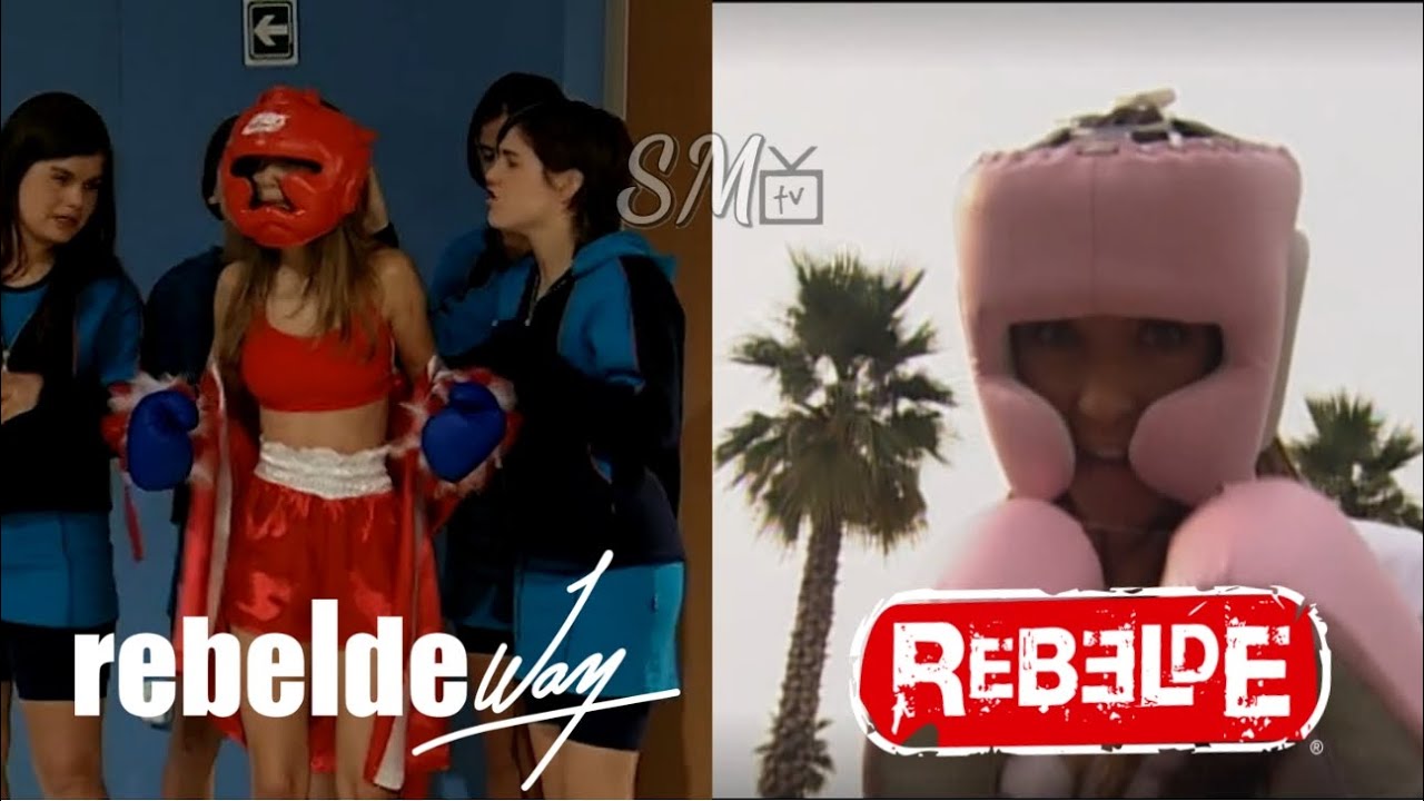 La pelea de Mía y Marizza/Roberta - Rebelde Way / Rebelde
