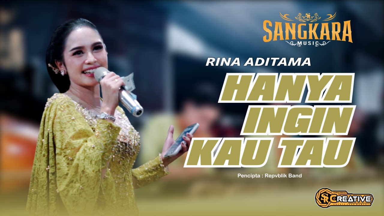 HANYA INGNI KAUTAHU -  RINA ADITAMA - SANGKARA LIVE JATISRONO - REVAN AUDIO (Official Cover Music)