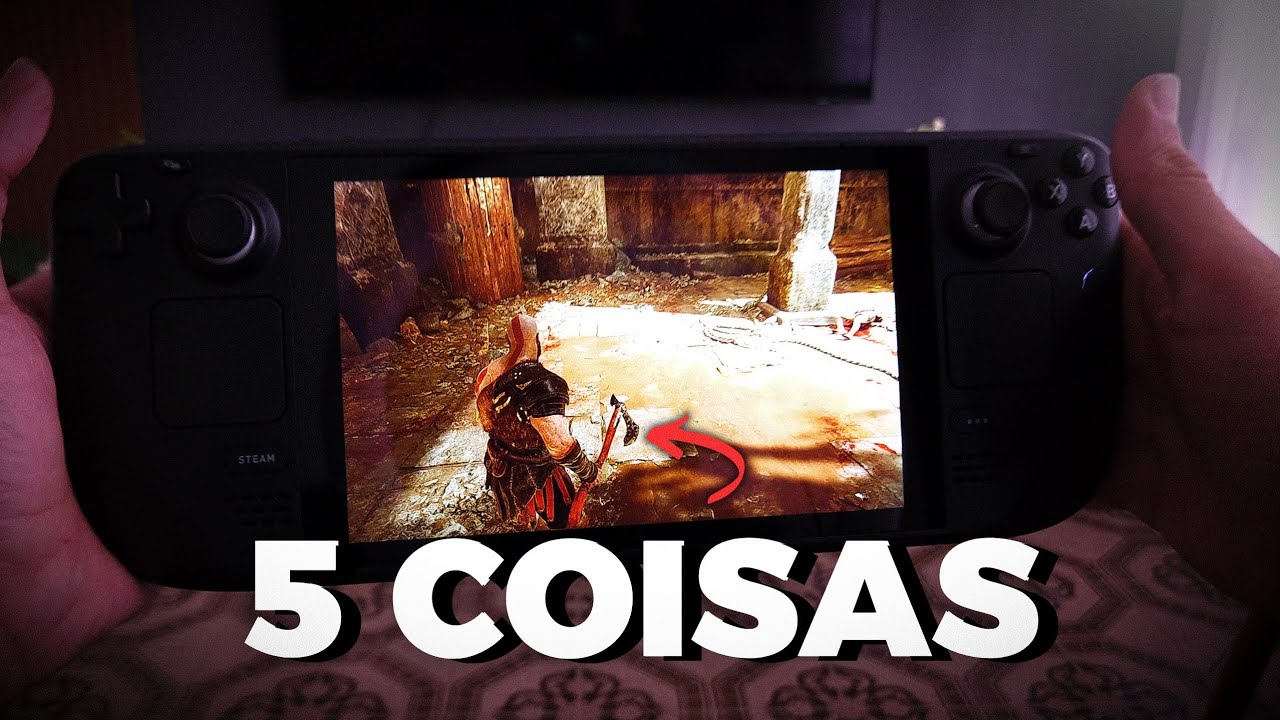 5 coisas que voc&ecirc; deveria saber antes de comprar seu STEAM DECK