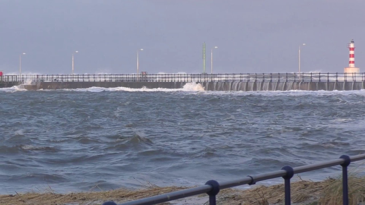 Amble. Northumberland High Tides 13/1/2017