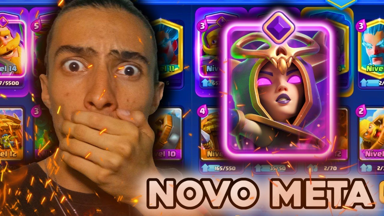 QUEBRADA! O Meta de Bruxa Evoluído Deve Ser PARADO! Clash Royale 