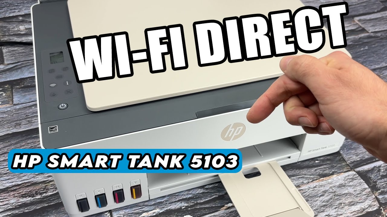 HP Smart Tank 5103: настройка и подключение Wi-Fi Direct