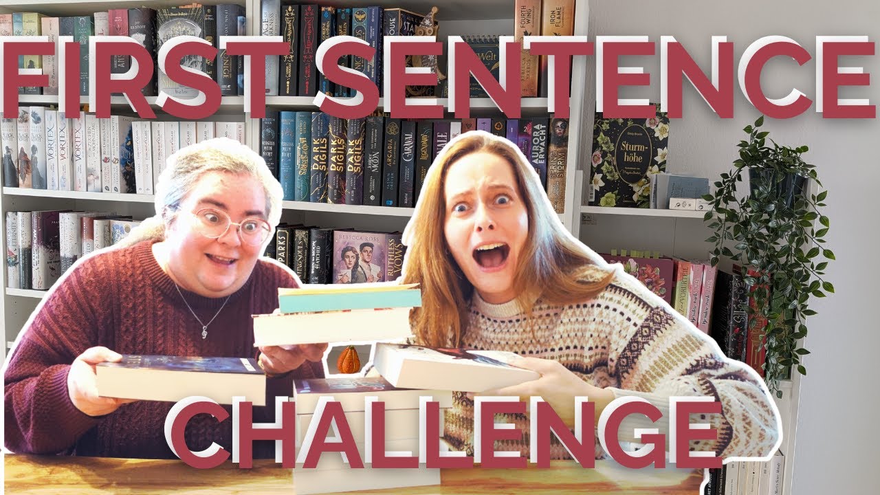 Wir ranken 10 erste SÄTZE! 🤓 Sind wir gleicher Meinung? 👀 Die First Sentence Challenge mit Doreen.