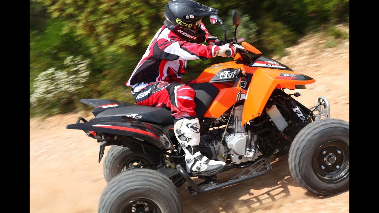 Essai quad Triton Baja 400R
