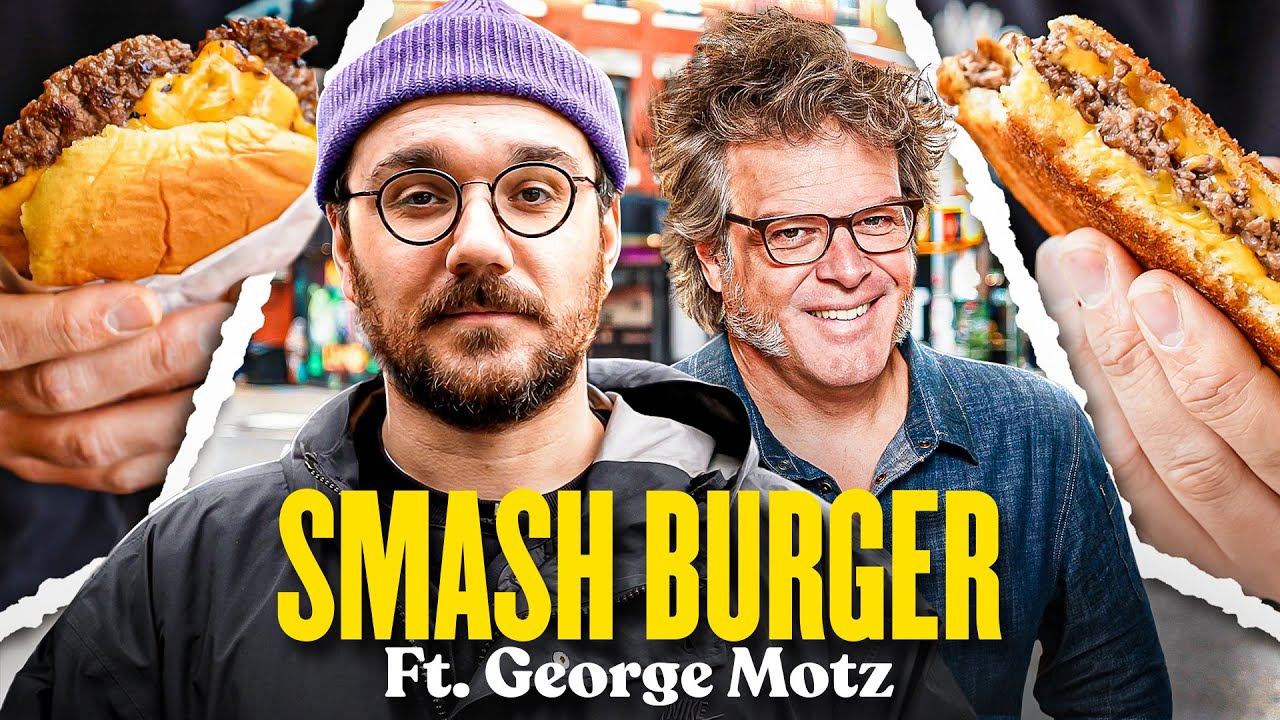 Je fais un smash à New York avec le boss du burger ! 🍔 🇺🇸 (Hamburger America ft. George Motz)