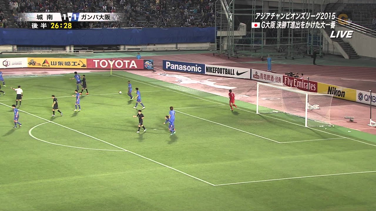 ACL2015 第6戦 ガンバ大阪 × 城南FC 2015年5月6日 ハイライト [AFC アジアチャンピオンズリーグ]