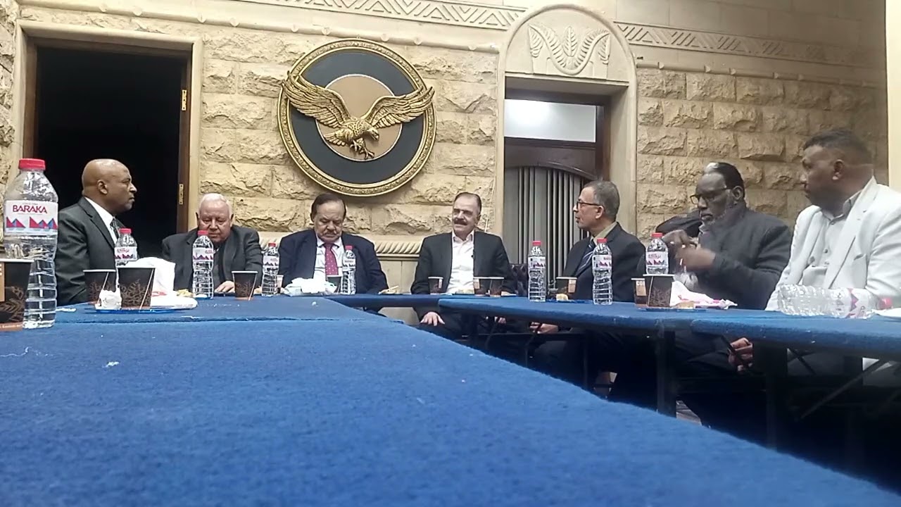 مسعد هركي في افطار المؤسسه وكلمه العقيد 