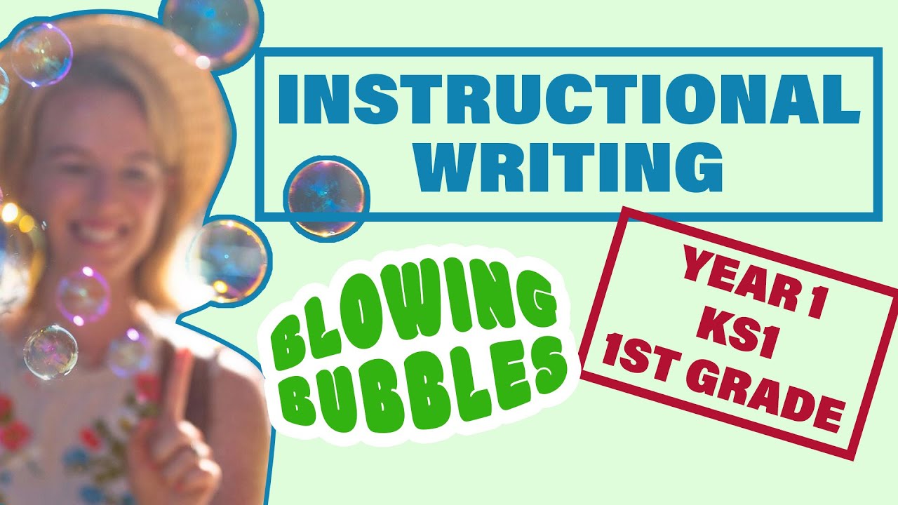 Instructional Writing For Year 1, KS1, 1st Grade