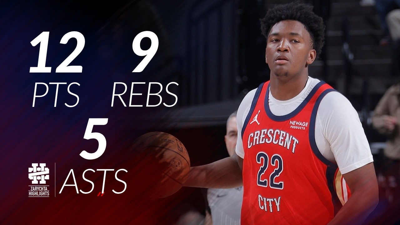 Derik Queen 12 pts 9 rebs 5 asts vs Kings 25/26 season