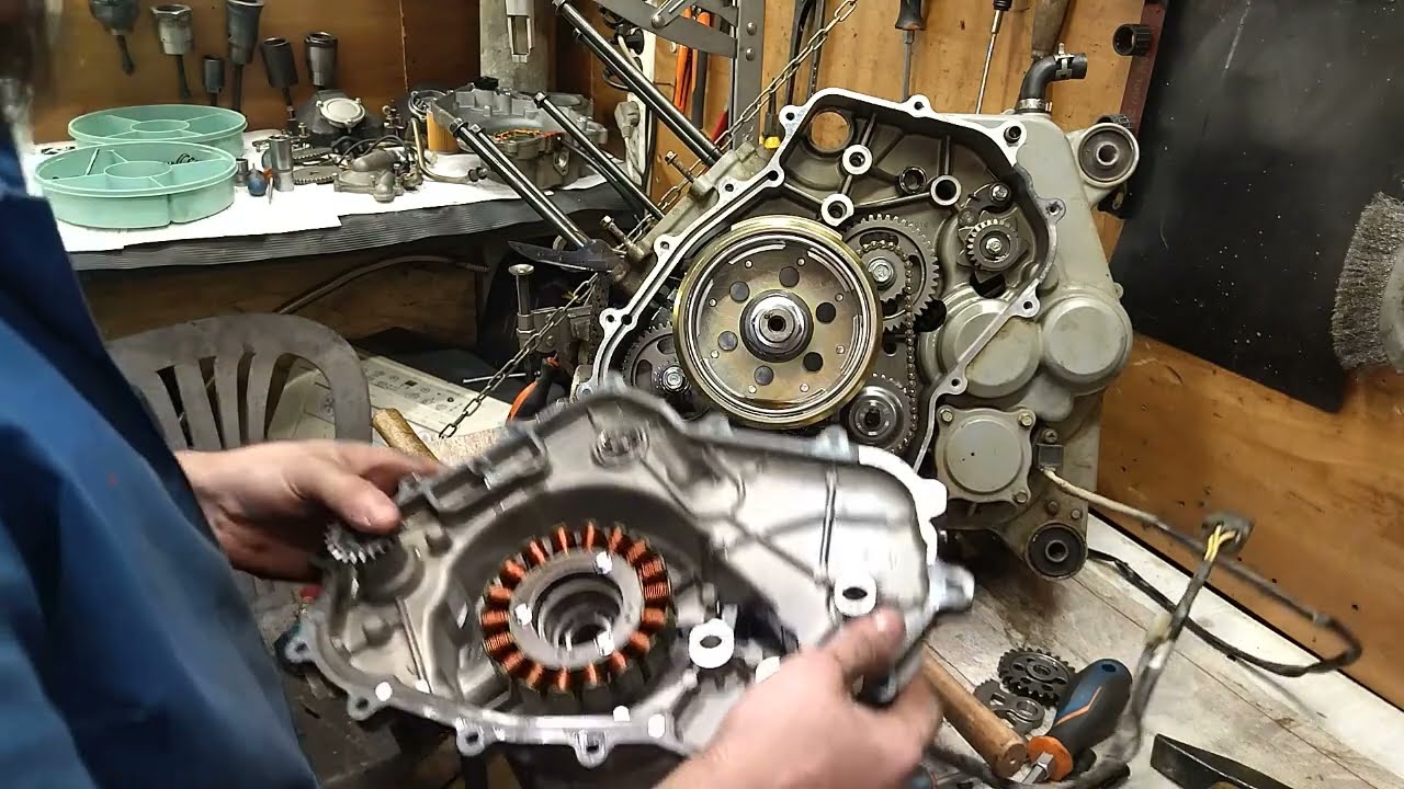 stels 700 dinli Разбор мотора Часть2