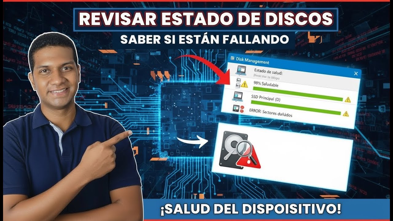 ⚠️ Tu disco duro podría fallar y no lo sabes — Aprende a revisarlo paso a paso