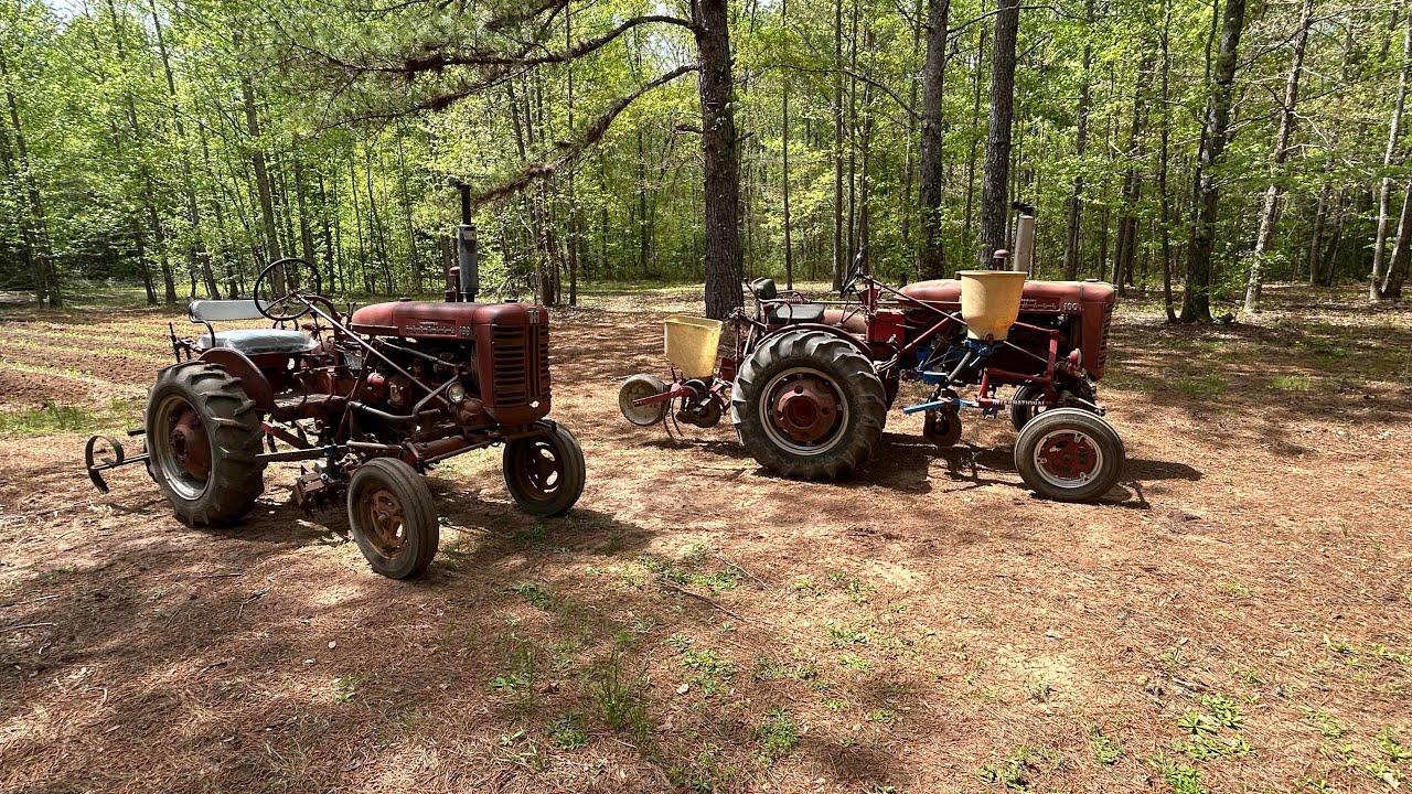 1956 Farmall 100 Cultivating Jimmy Red