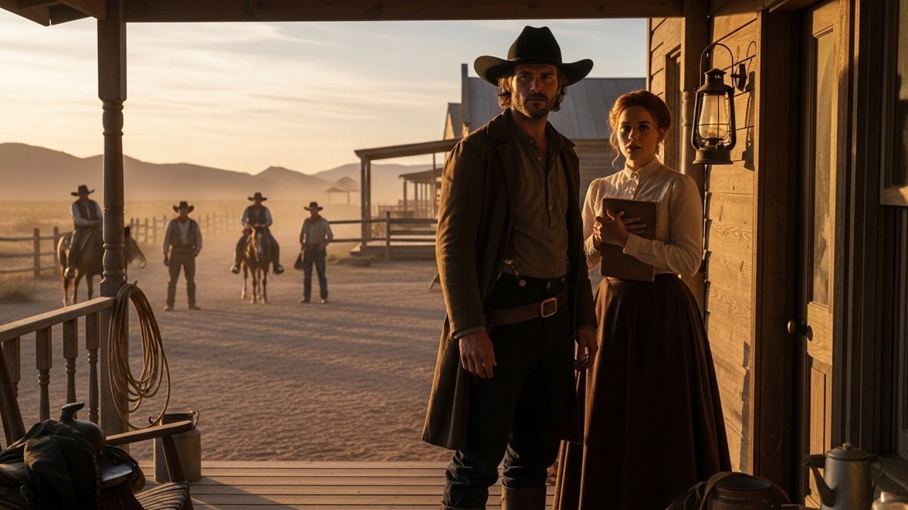 They Tried To Run Her Out Of Town For Speaking Up, The Cowboy Stood On Her Porch Until They Left