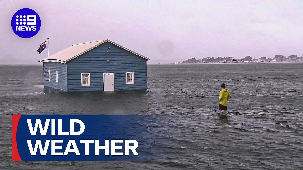 Monster storm lashes Western Australia | 9 News Australia