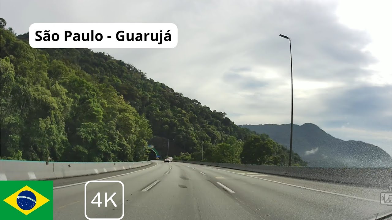 São Paulo - Guarujá [4K]