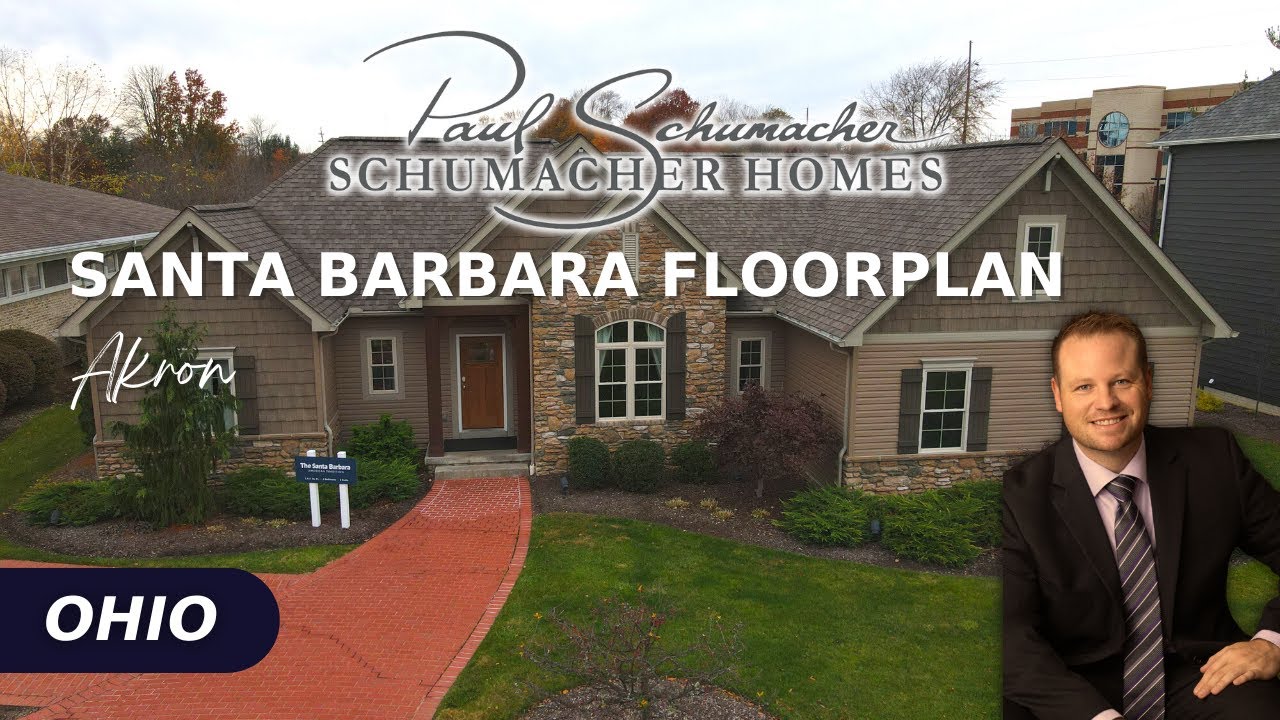 Akron, Ohio | Schumacher Homes | 1,917 SF | Santa Barbara American Tradition