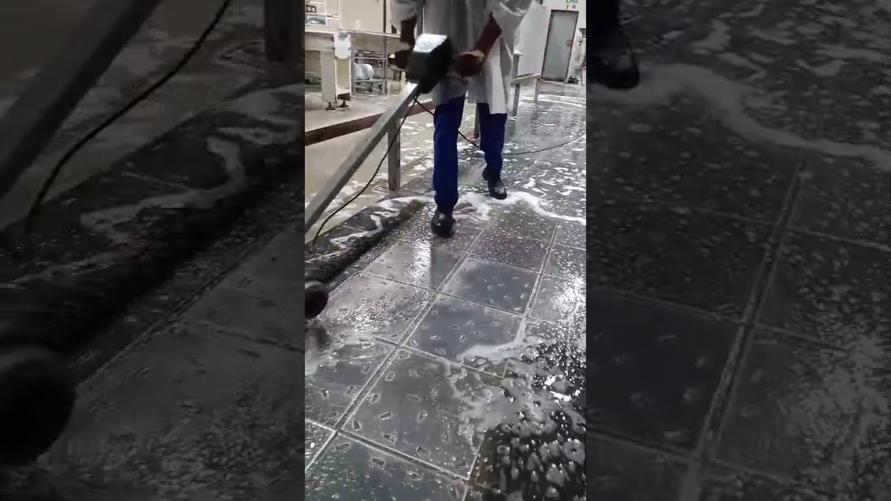 Floor Scrubbing #clean #cleaning #floorscrubbing #floorscrubber