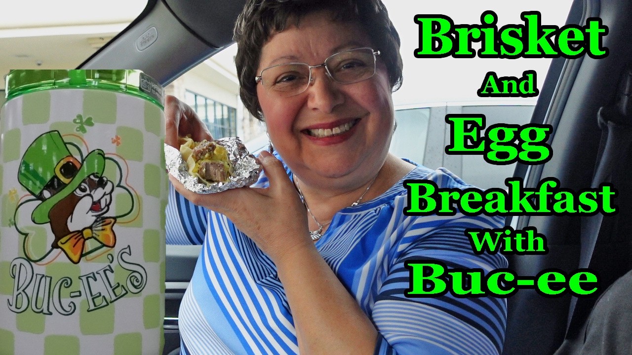 Brisket And Egg Breakfast At Buc-ee's
