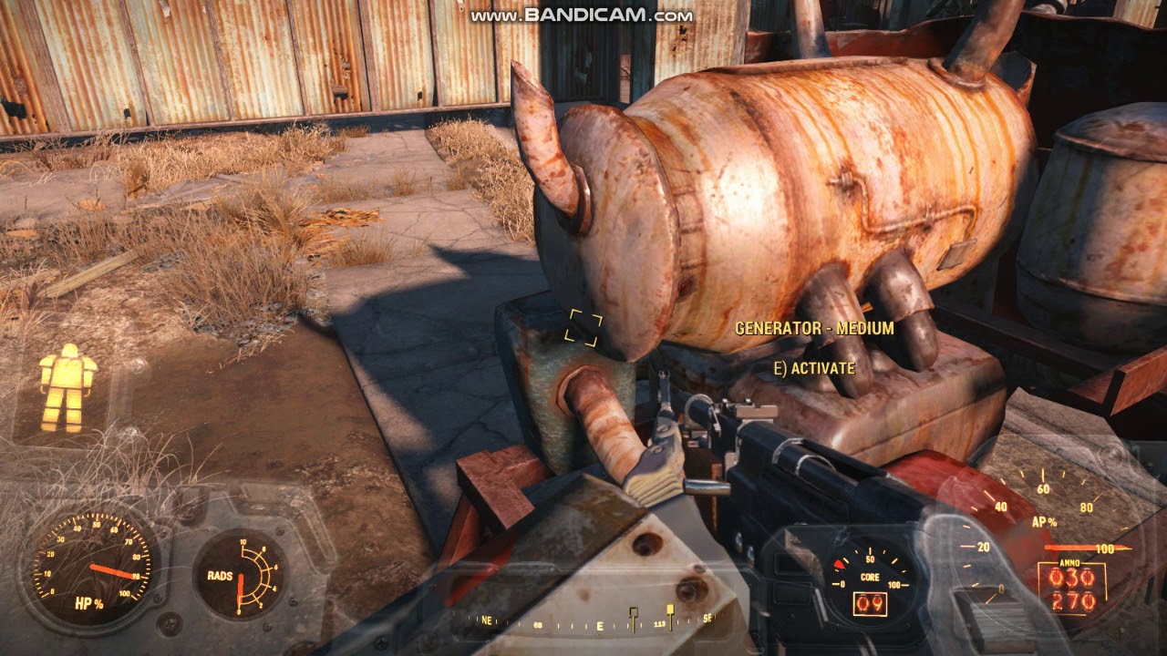 Fallout 4 settlers vs Yao Guai