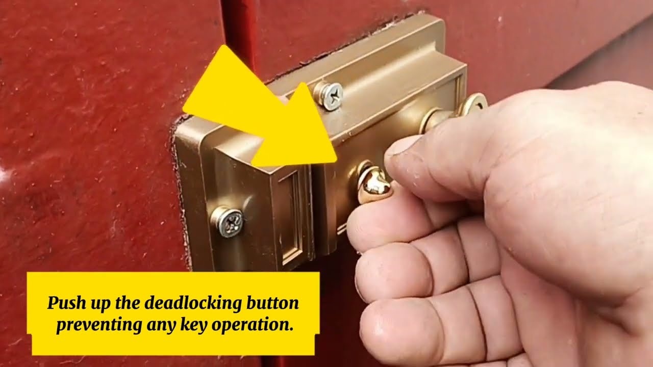 HOW TO REPLACE YALE RIM LOCK NIGHT LATCH?  #yalerimlock #nightlatch #yale #diy #doityourself