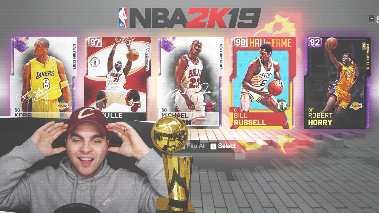 Игроки с БОЛЬШИМ КОЛИЧЕСТВОМ перстней в драфте! Режим драфта MyTeam в NBA 2K19