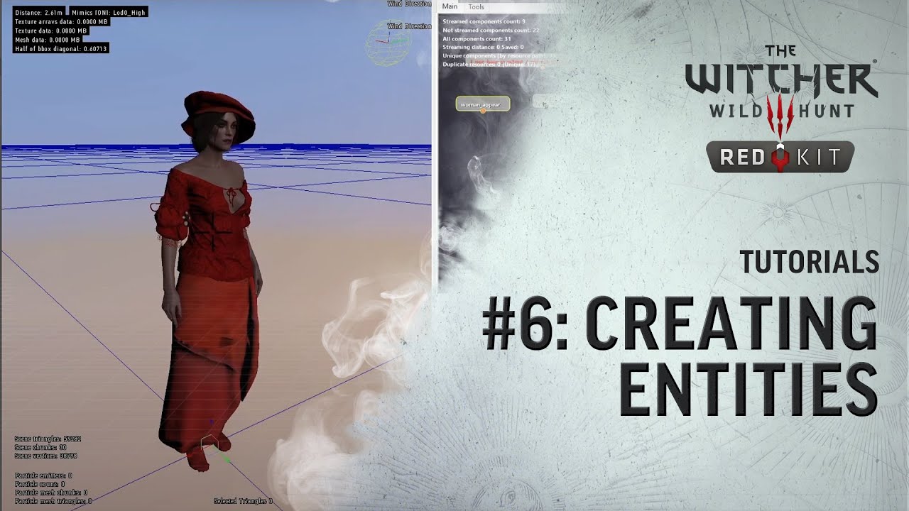 The Witcher 3 REDkit &mdash; Tutorial #6: Creating Entities