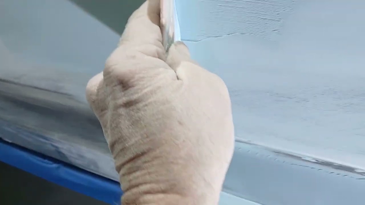 #Skimcoat #Bodywork #filler #doorpanel #automotive #DIY #mechanic