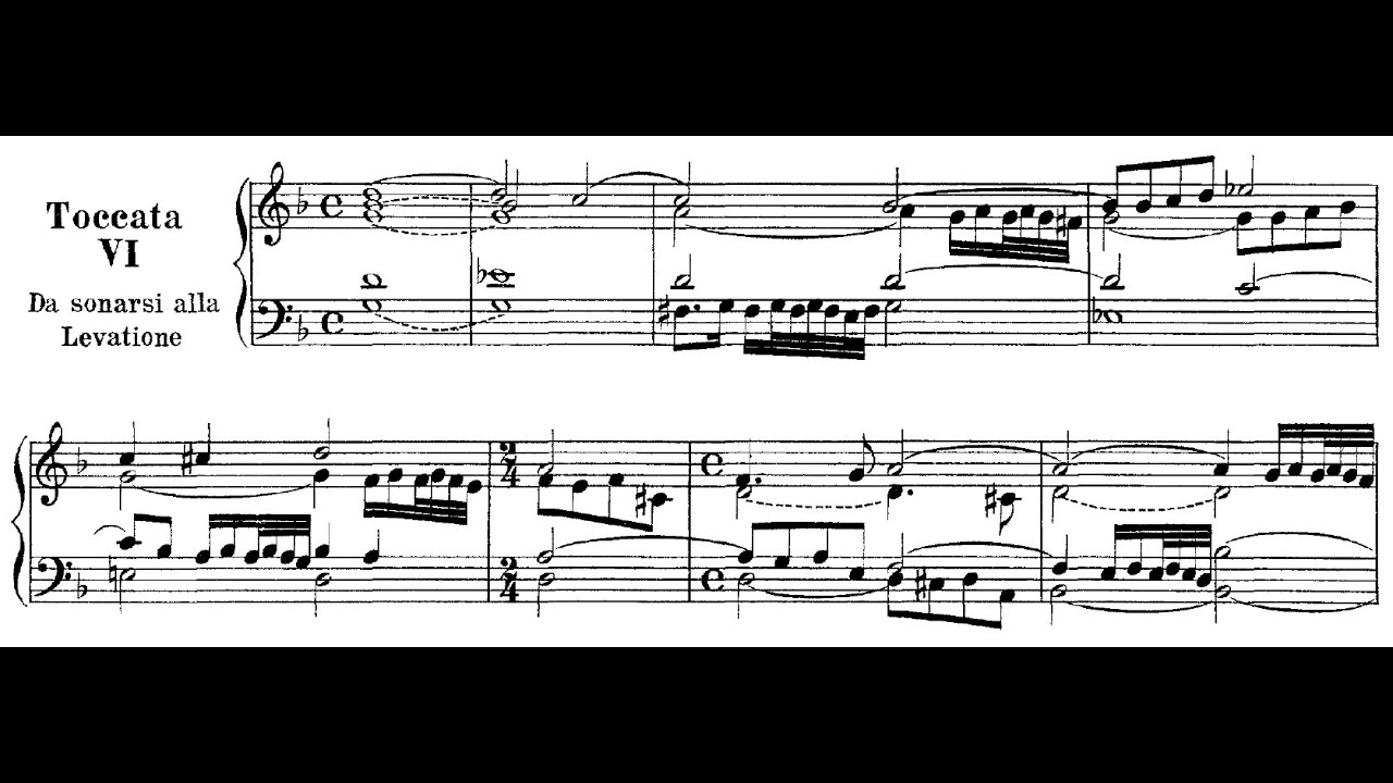Johann Jackob Froberger - Toccata VI 