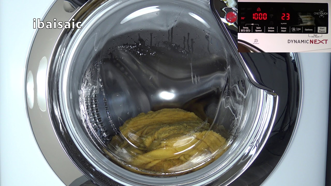 Hoover Dynamic Next Washing Machine 30 Minute Rapid Wash - Full Cycle