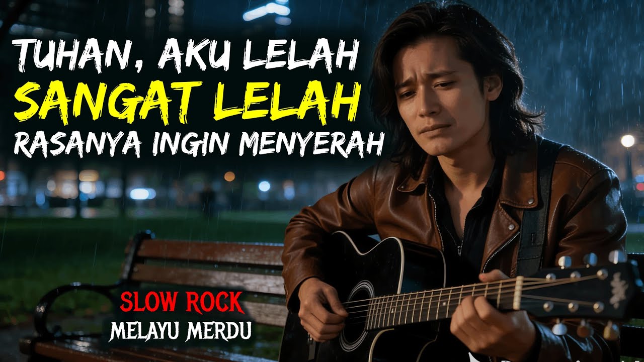 Lagu Sedih Menyayat Hati | TUHAN, AKU LELAH SANGAT LELAH RASANYA INGIN MENYERAH | Slow Rock Melayu