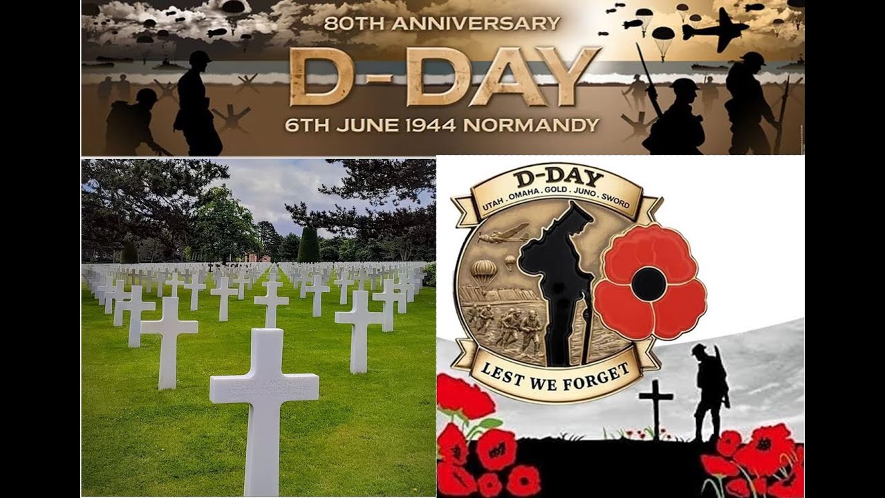 Anniversary 80 th D-Day Normandië 2024
