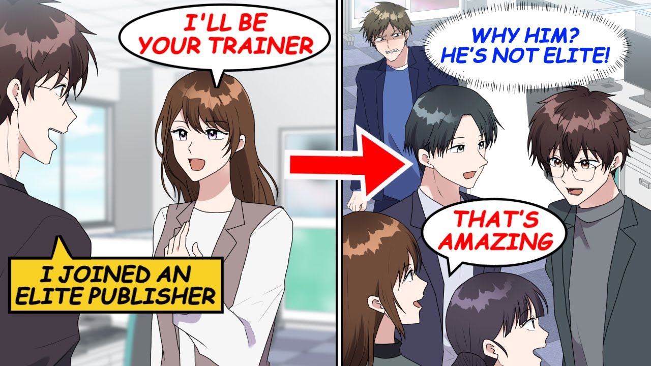 I joined an elite publisher. My boss trained me, and the elite guy who liked her snapped!? [Manga]