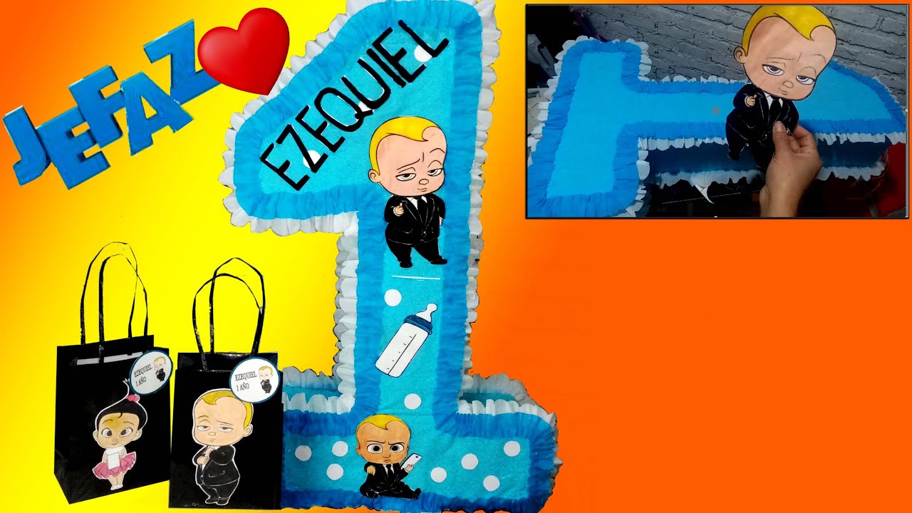 BABY BOSS/piñata bebe jefazo