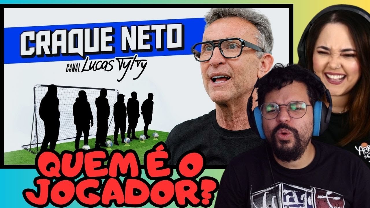 QUEM &Eacute; O JOGADOR PROFISSIONAL? Feat. Craque Neto LUCAS TYLTY // REACT