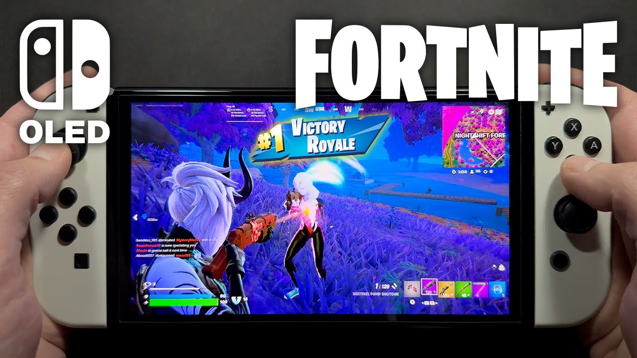 Fortnite on Nintendo Switch OLED #414