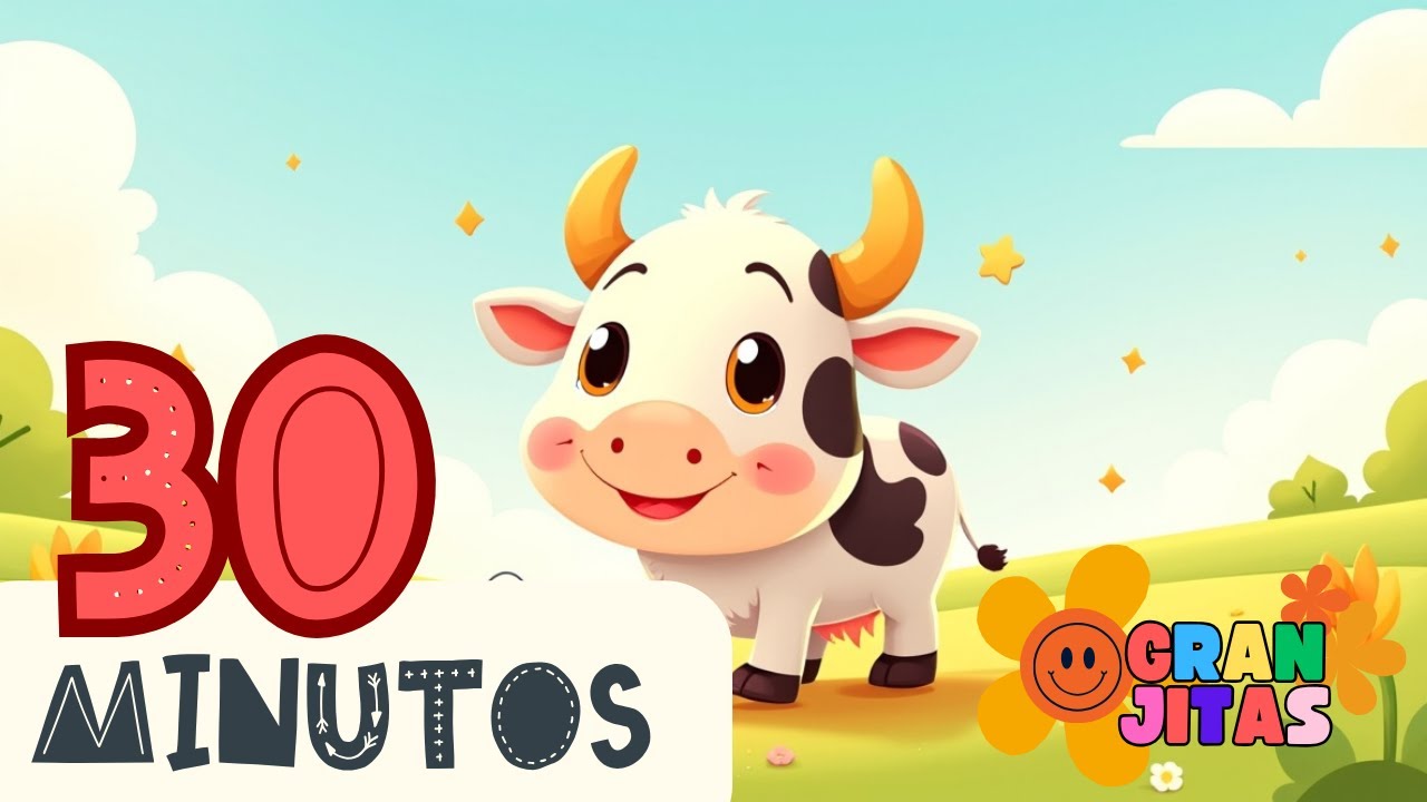 🤍🐄 Música Infantil: “Vaca Muu Muu” — Ternura para Cantar y Calmar 🌼
